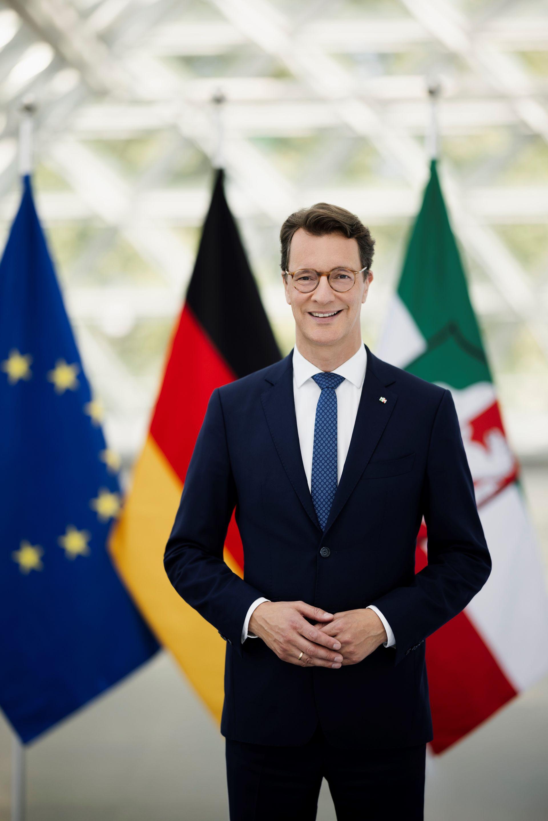 Ministerpräsident Hendrik Wüst Ministerpräsident Hendrik Wüst